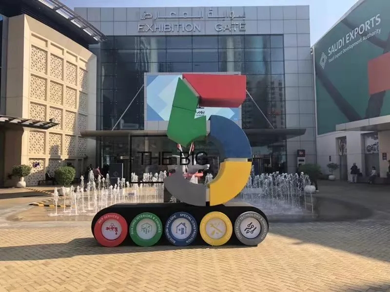 品牌國(guó)際化-啟德亮相迪拜建材展